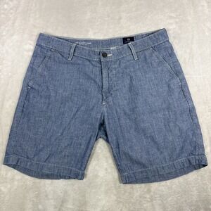 AG Adriano Goldschmied Shorts Mens 34 Blue The Wanderer Short Preppy
